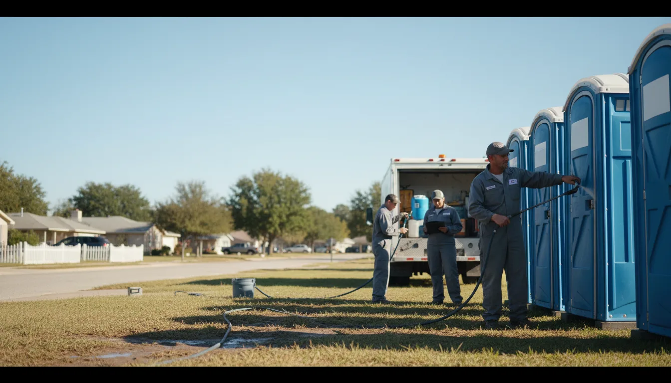 Long-Term Portable Toilet Rental in Startex, SC near me